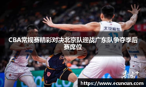 CBA常规赛精彩对决北京队迎战广东队争夺季后赛席位